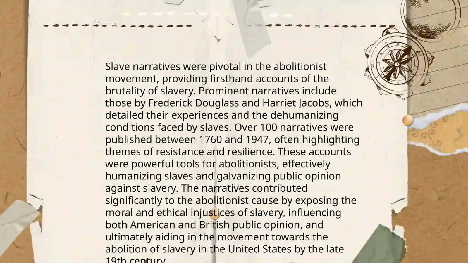 Abolishinism in American Literature 4