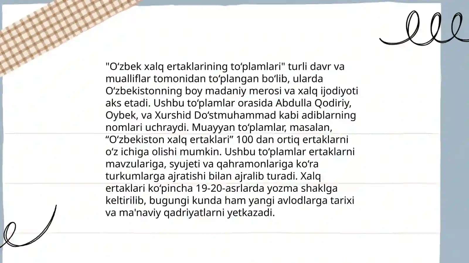 Xalq ertaklarini organgan foklorshunos olimlar 4