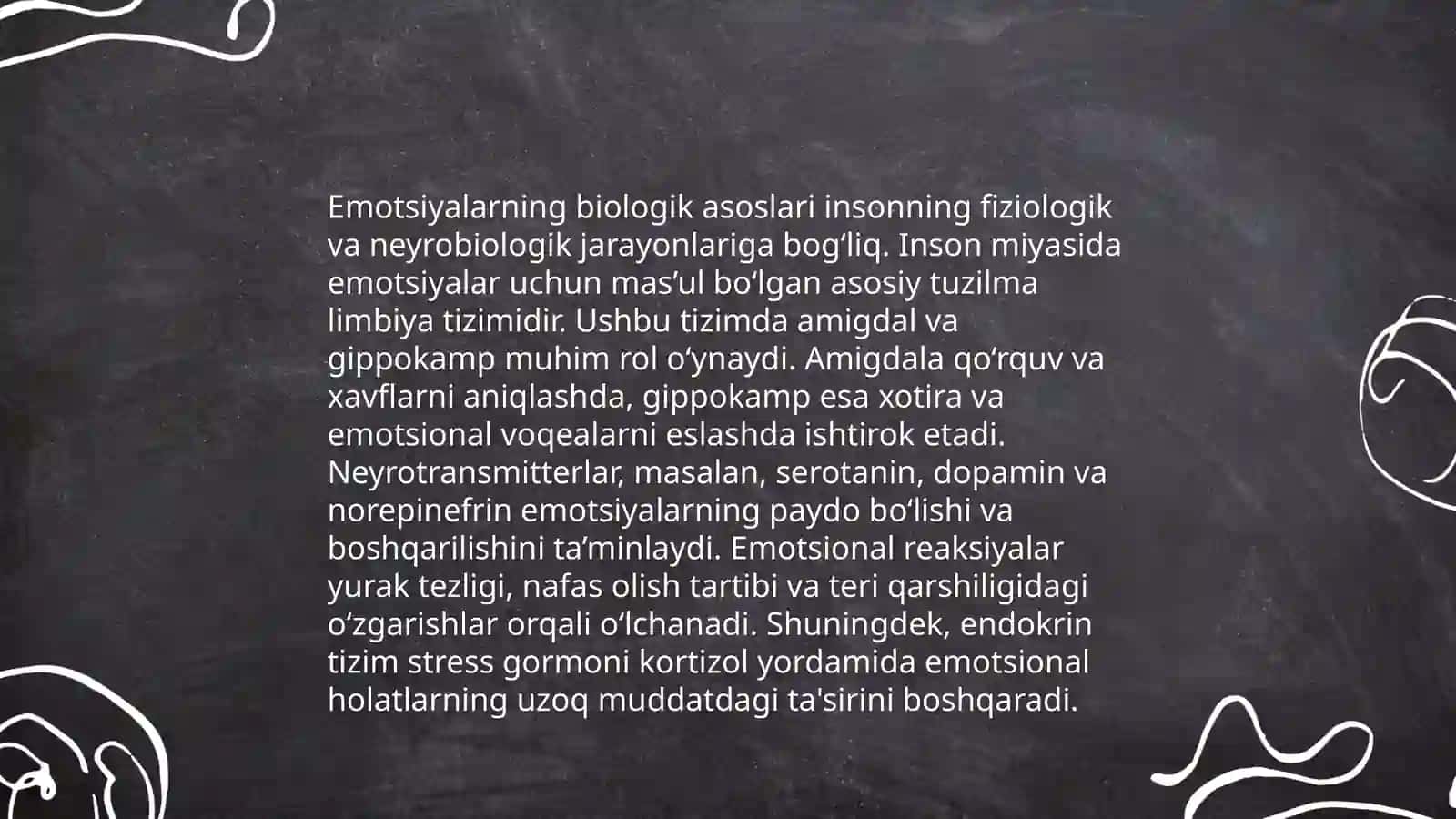 Emotsiya psixologiyasining nazariy yondashuvlari 4