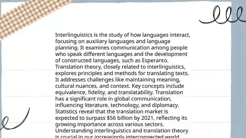 INTERRELATION THEORY OF TRANSLATION WITH OTHER PHILOLOGICAL SCIENCES 4