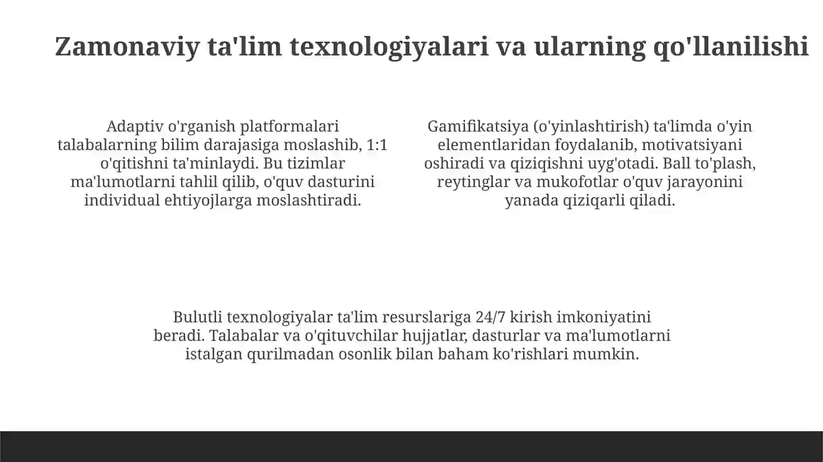 Ta'lim texnologiyalarining tarixi 4