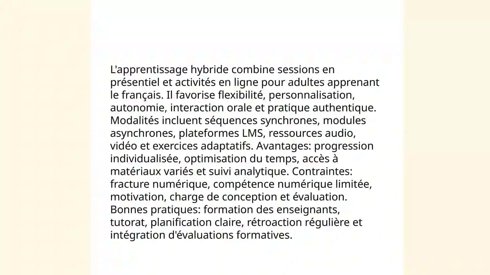 L'integration des technologies numeriques dans l'apprentissage du francais pour adultes 4