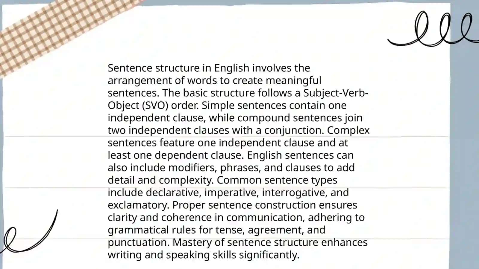 Teaching English grammar 4