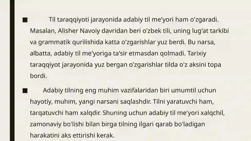 O‘zbek adabiy tili me’yorlari 4