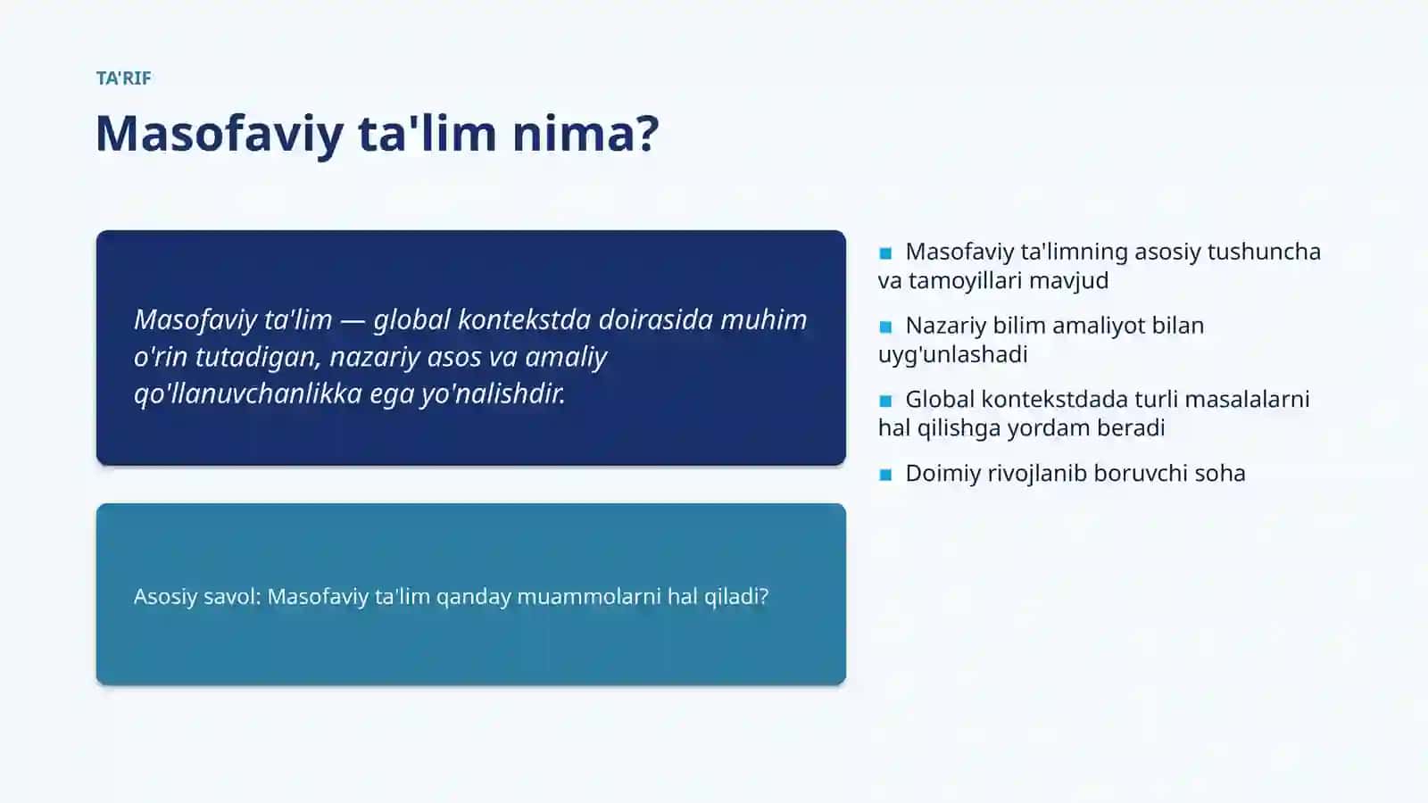 Masofaviy ta'lim 4