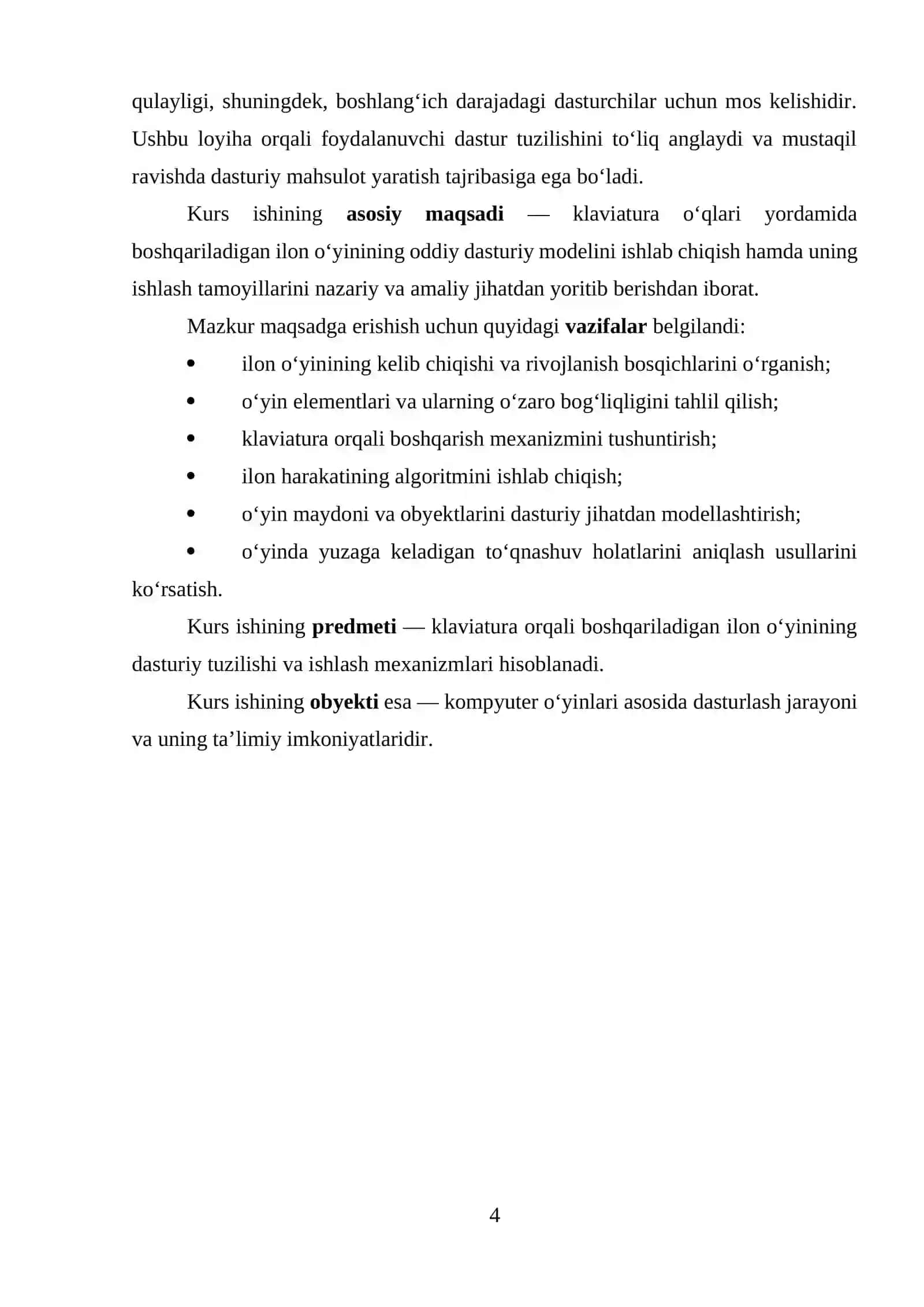 Ilon o‘yinining nazariy va texnik asoslari 4