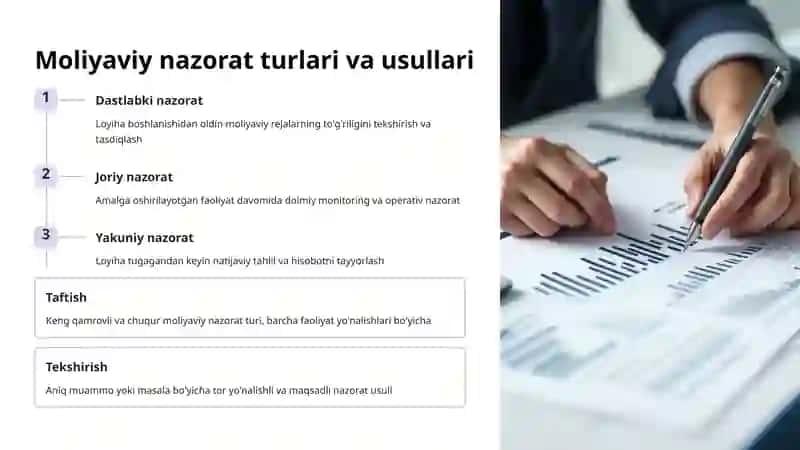 Davlat moliyaviy nazoratining o'ziga xos xususiyatlari 4
