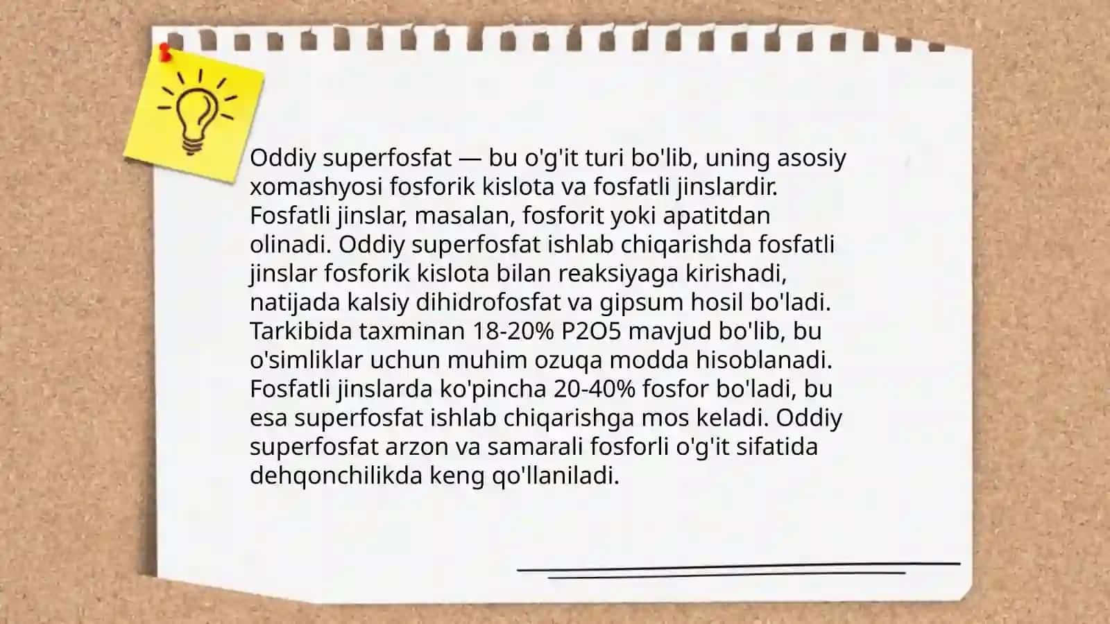 Oddiy superfosfat ishlab chiqarish jarayoni 4