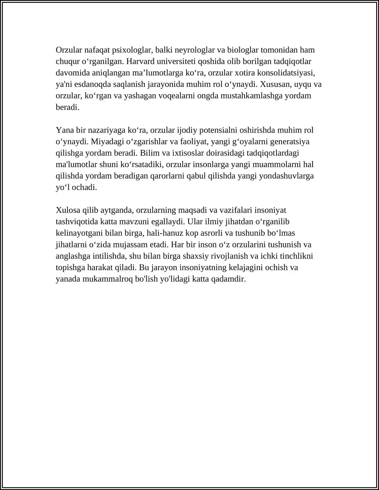MENING ORZUYIM 4