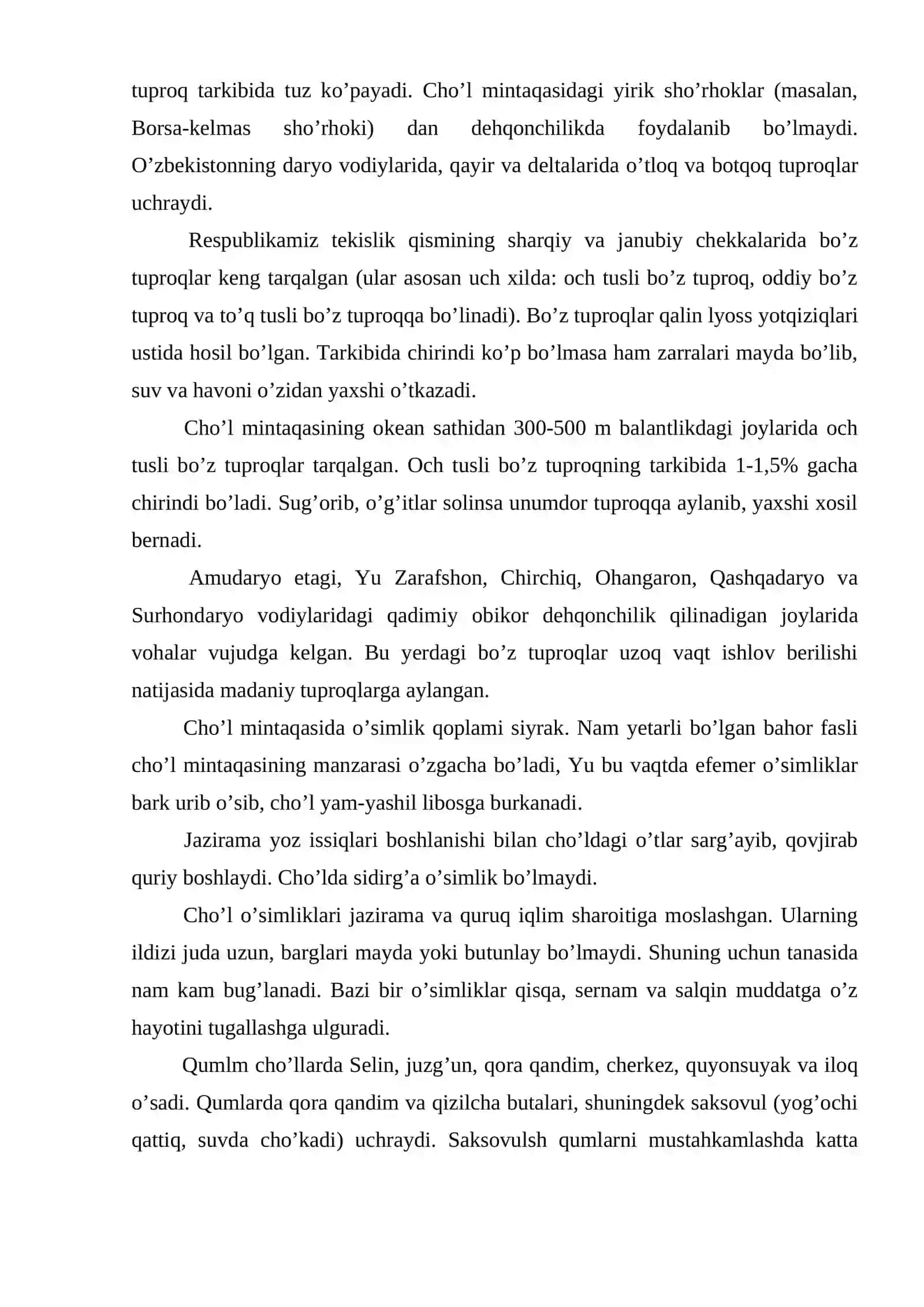 O’zbekistonning hayvonot dunyosi 4