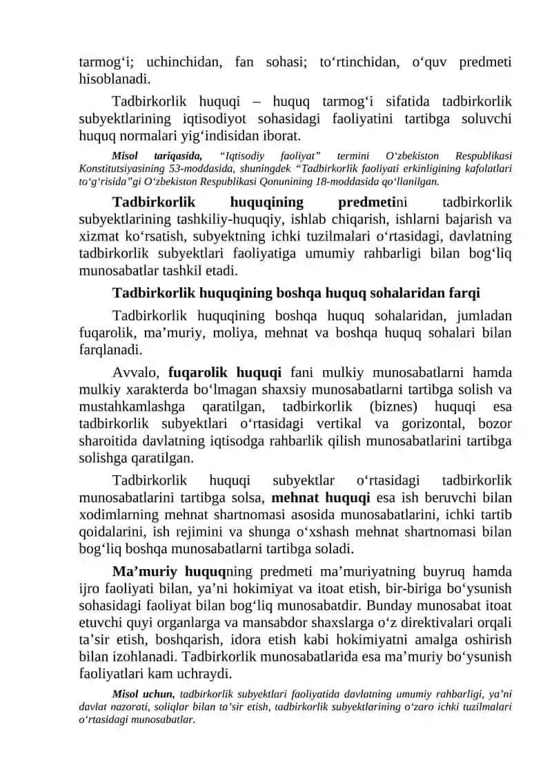 Bozor va tadbirkorlik 4