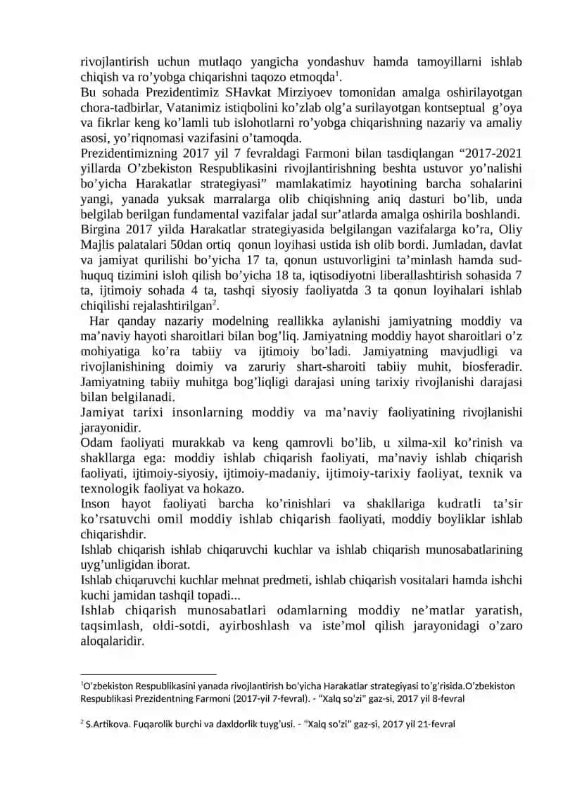 Jamiyat falsafasi 4