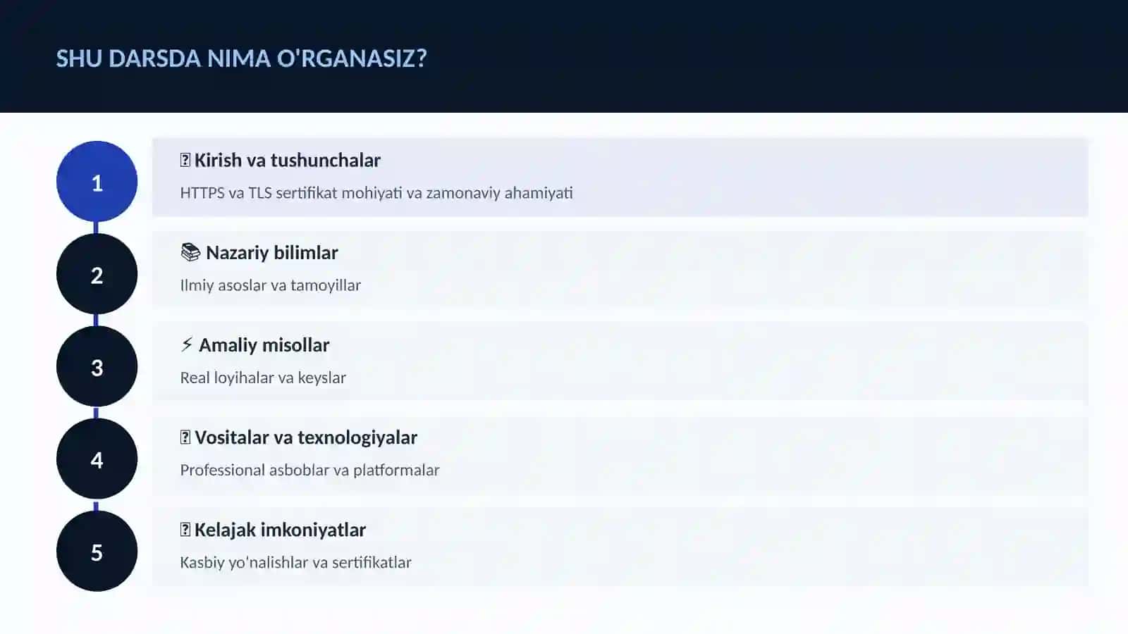 HTTPS va TLS sertifikat 4