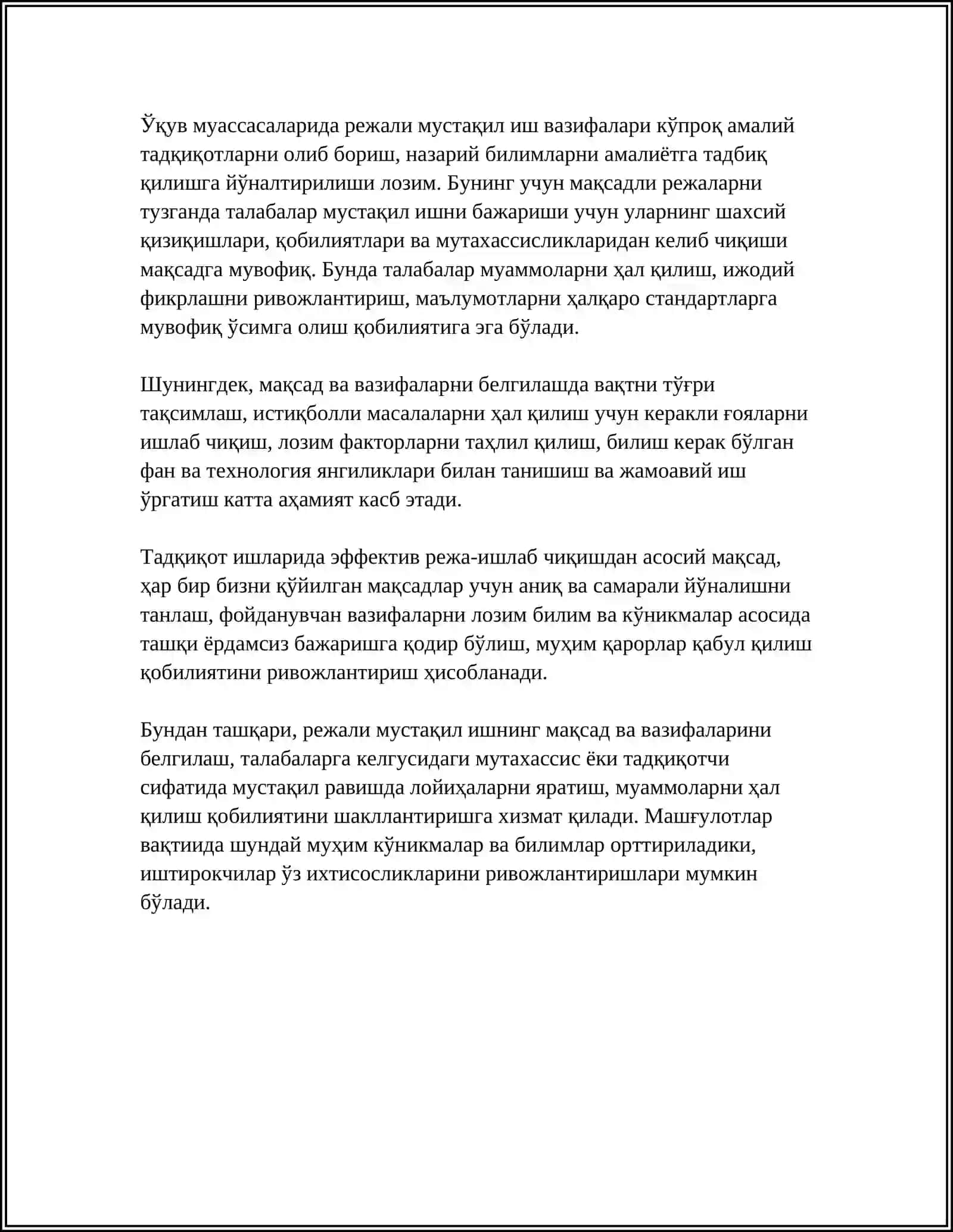 Режали мустақил иш тайорлаб бир 4