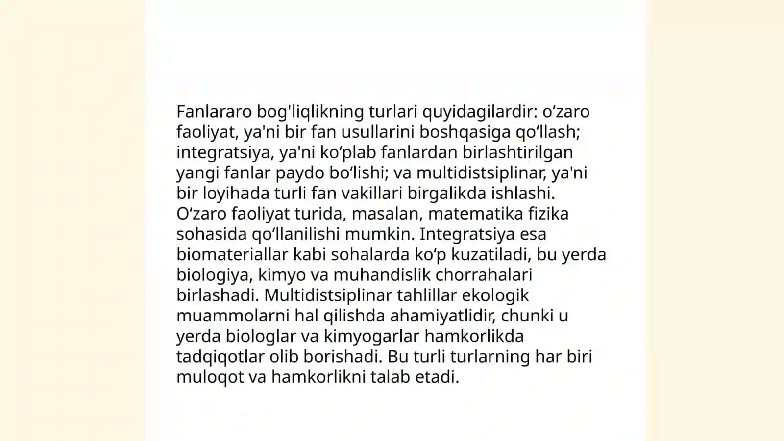 Jarayon Metodologiyasi 4