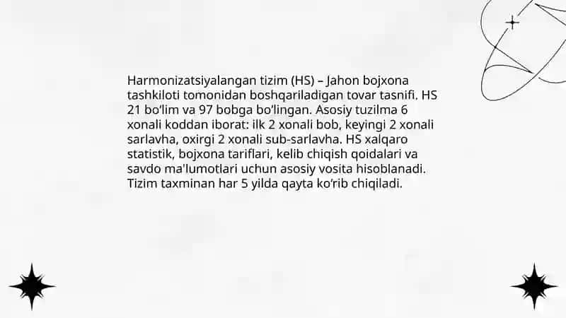 Tovarlar nomenklaturasi 4