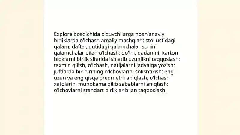 Uzunlik ōlchov birliklari 4