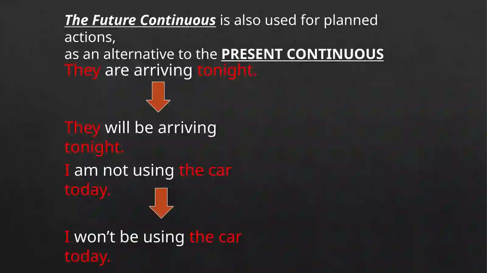 Future Continuous(I will be doing)and Future Perfect(I will have done) 4