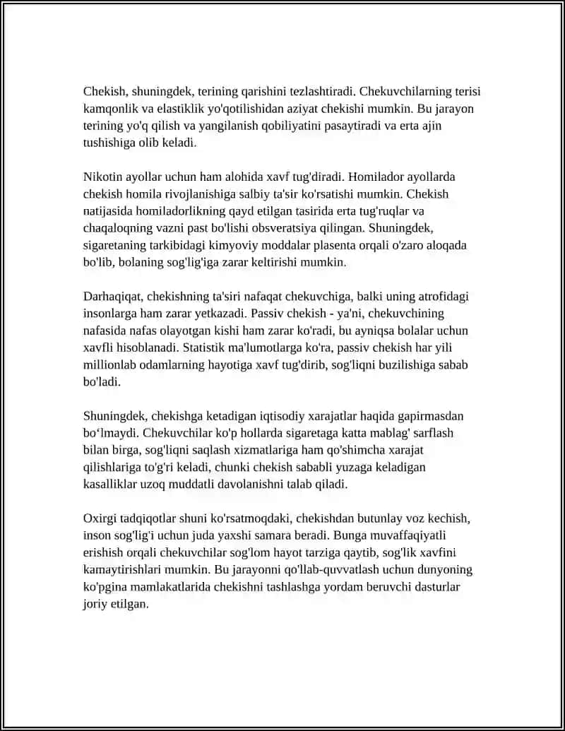 ZARARLI ODATLAR 4