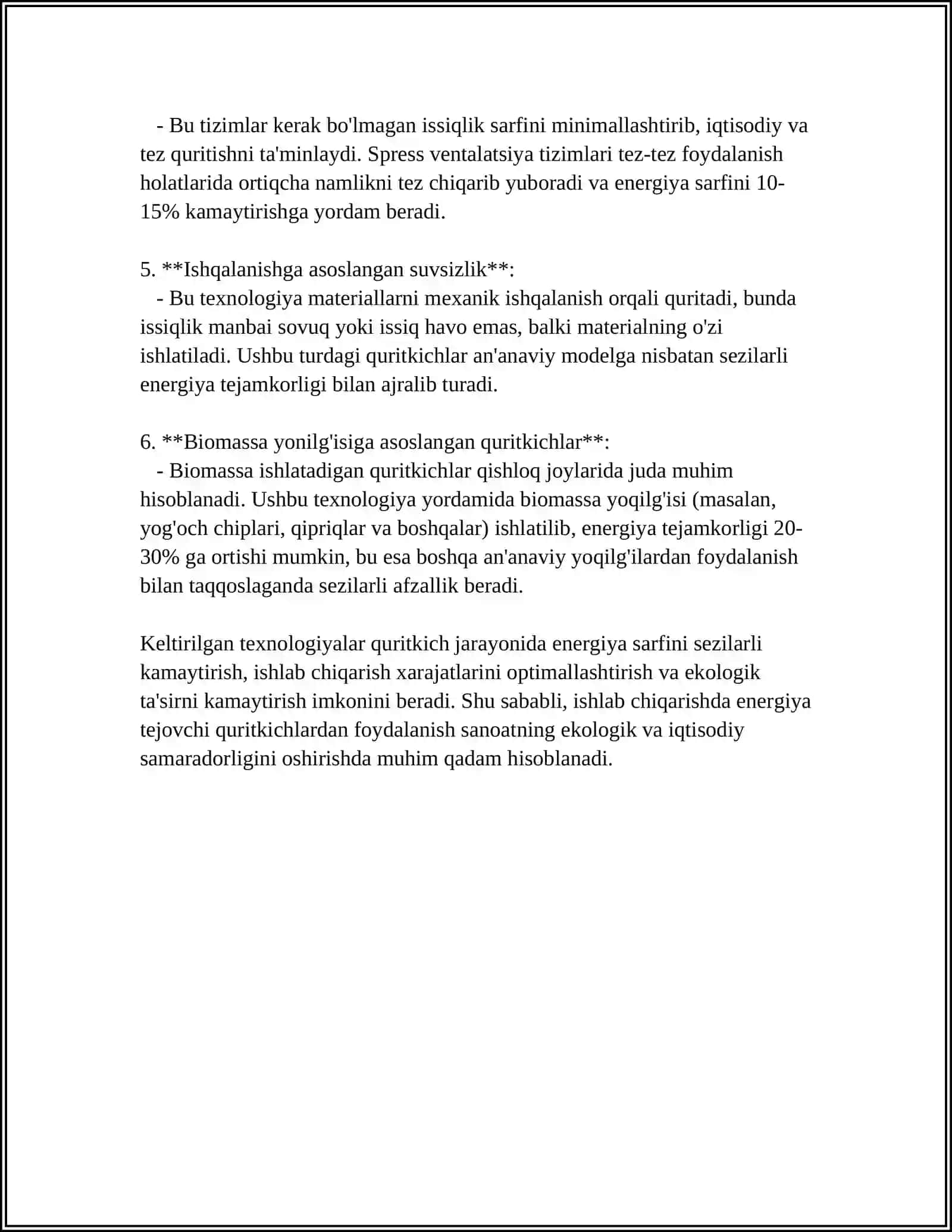 ENERGIYA TEJAMKOR QURITKICHLAR HAQIDA MALUMOT 4
