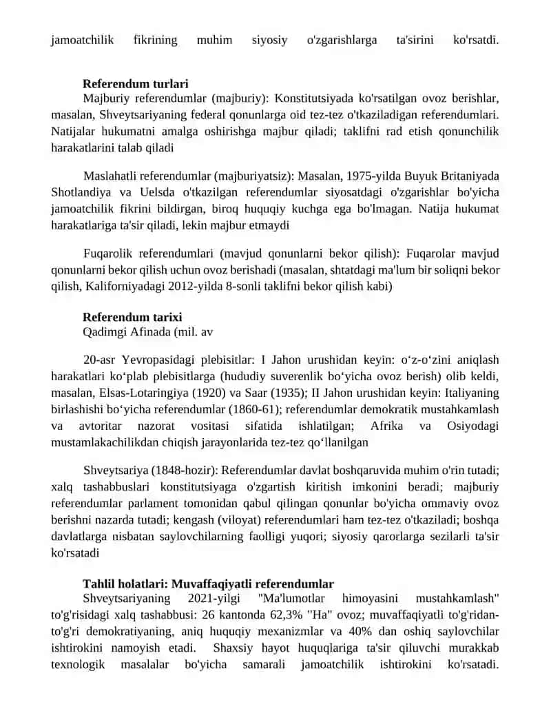 Referendumning afzalliklari 4