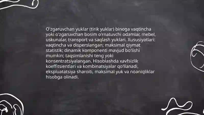 Yuklarning tasnifi 4