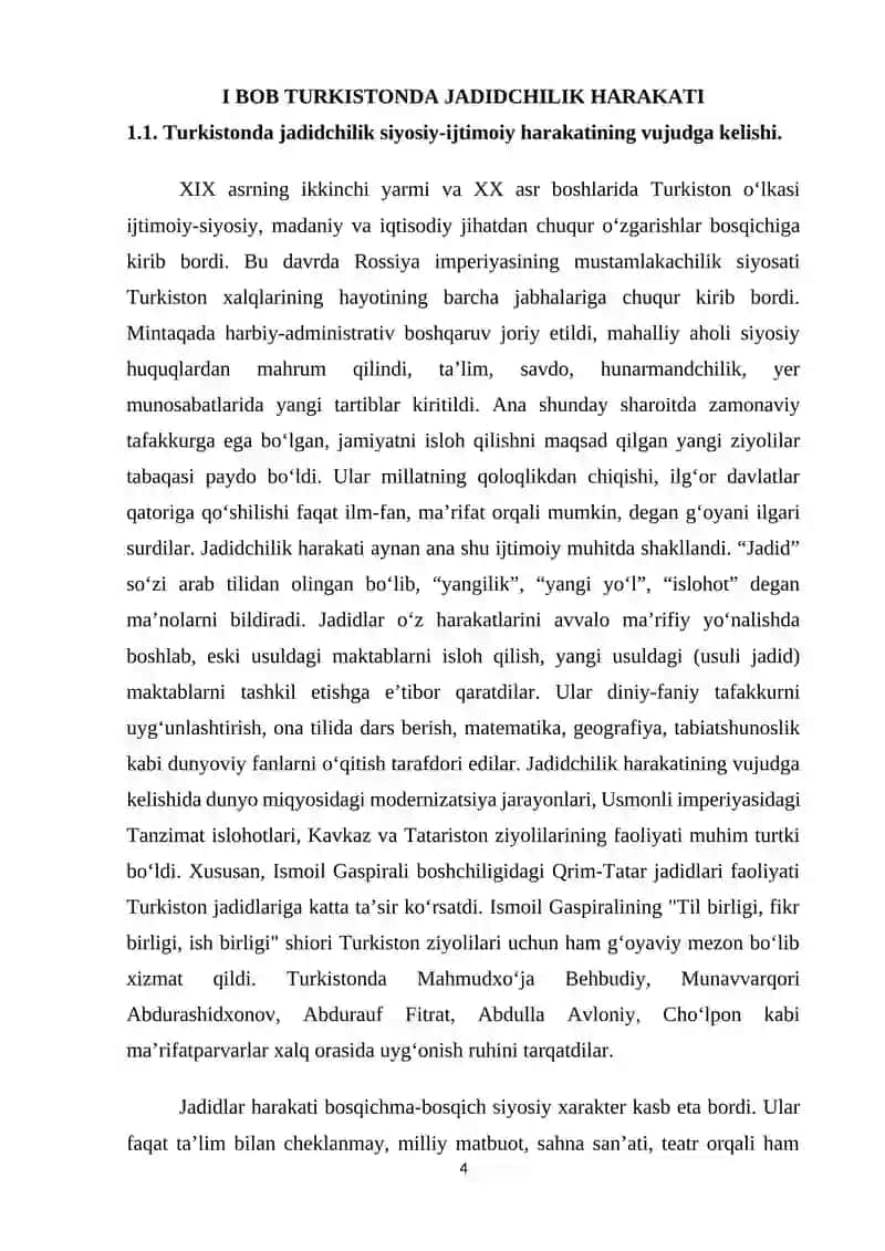 TURKISTONDA JADIDCHILIK HARAKATI VA TA'LIM SOHASIDAGI ISLOHOTLAR 4