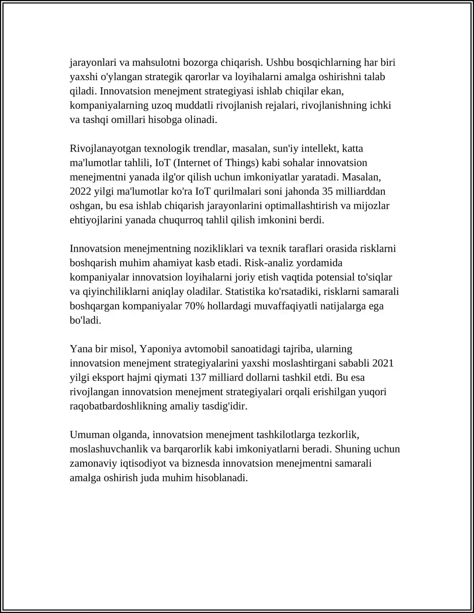 INNOVATSION MENEJMENTNING ASOSLARI 4