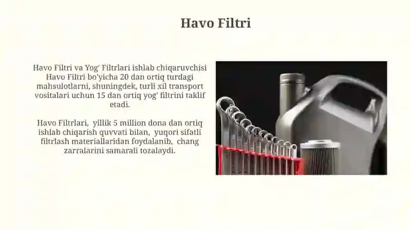 Havo Filtri 4