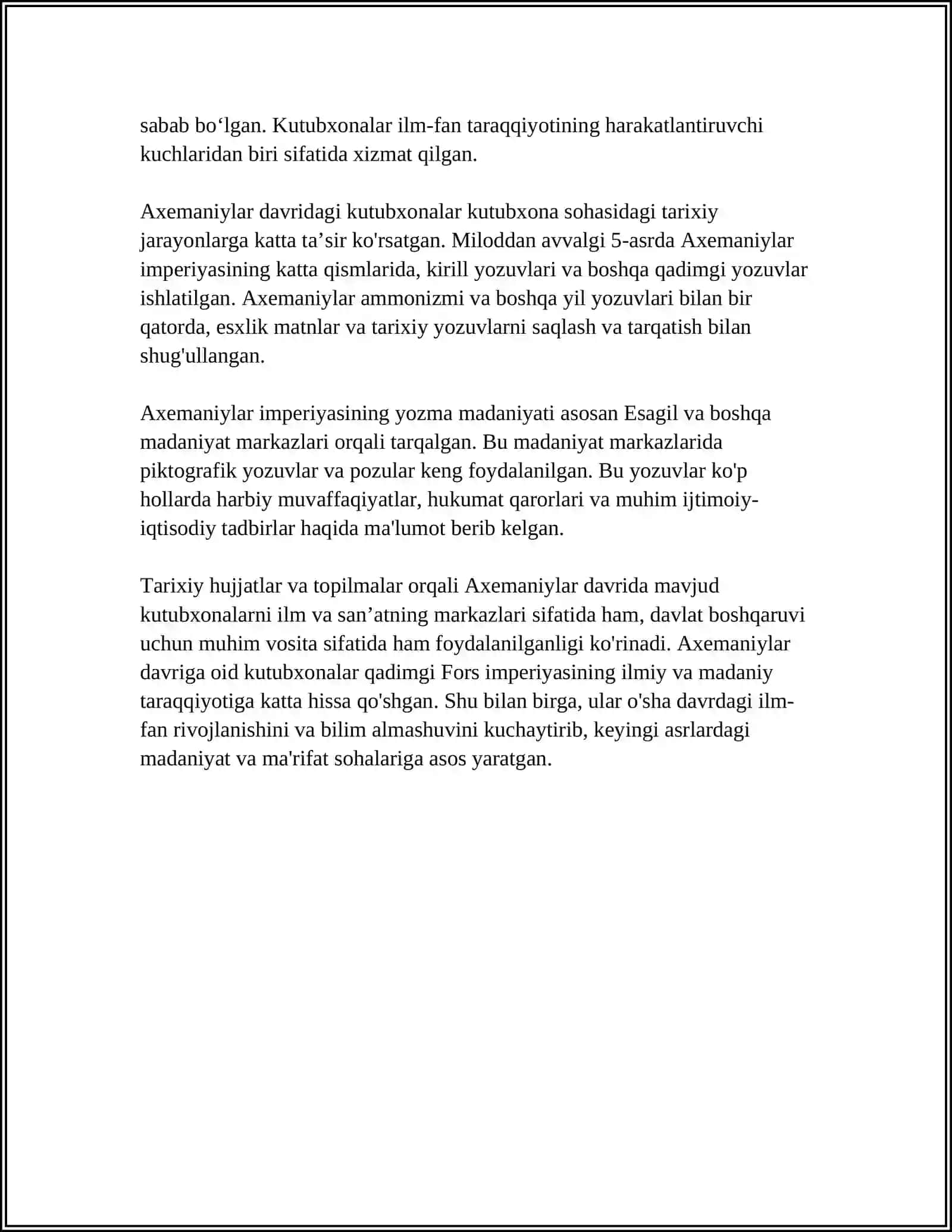 ÒRTA OSIYONING QADIMGI KUTUBXONALARI 4