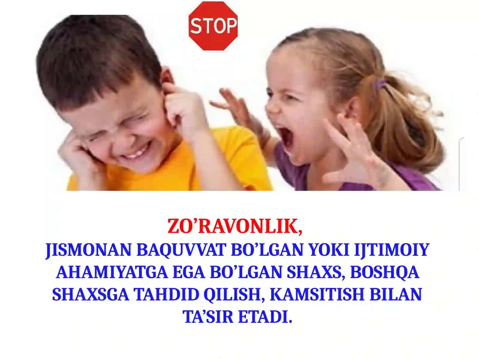 «BIZ ZO’RAVONLIKKA QARSHIMIZ!» 4