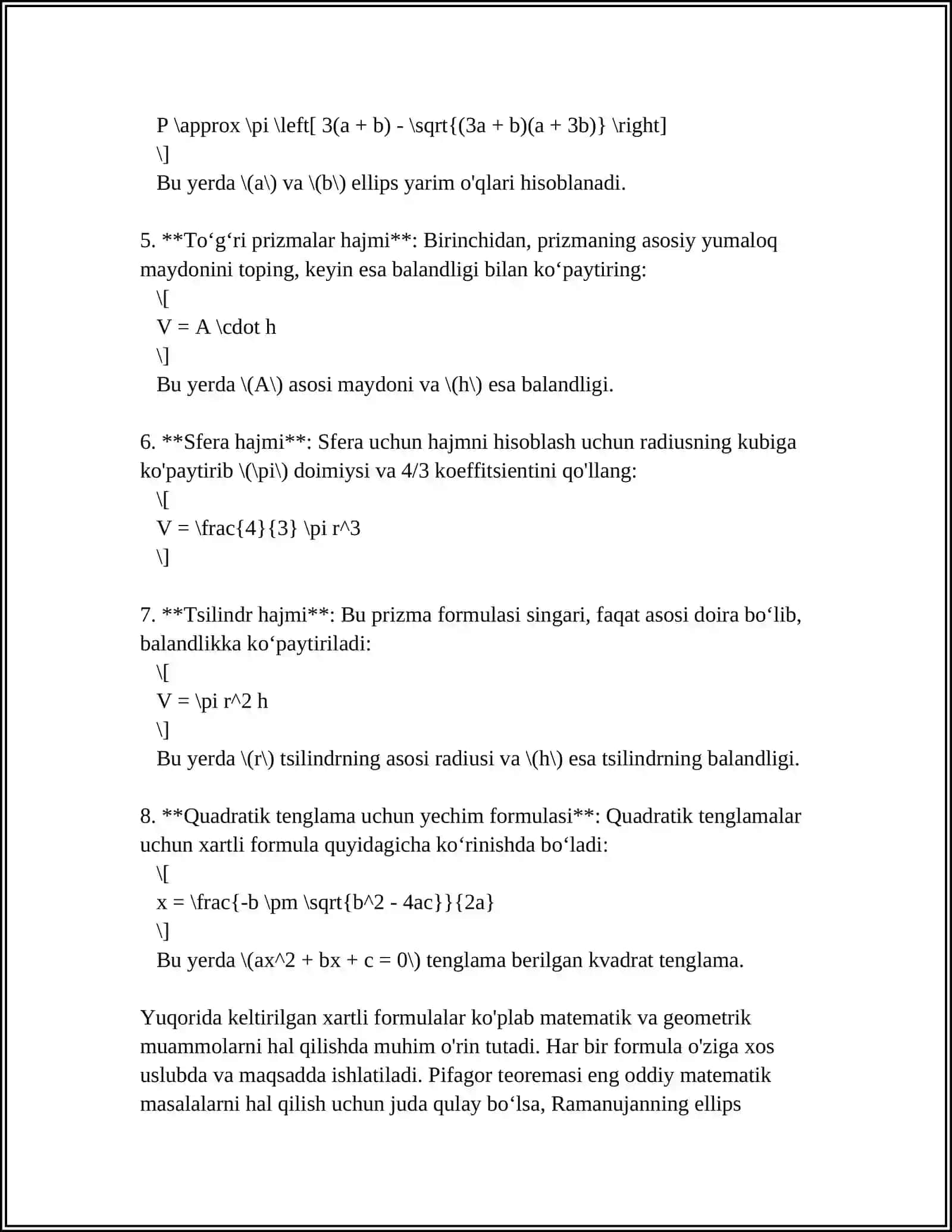 XARTLI FORMULASI 4