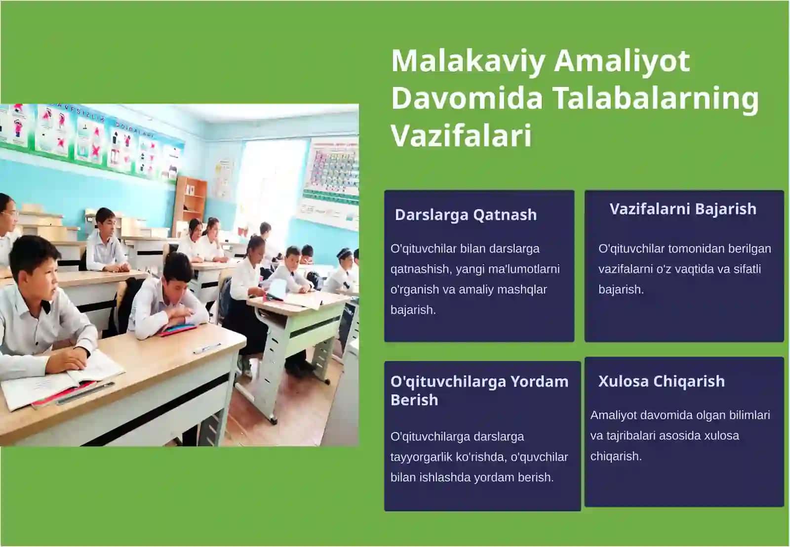 Maktabda Malakaviy Amaliyot 4