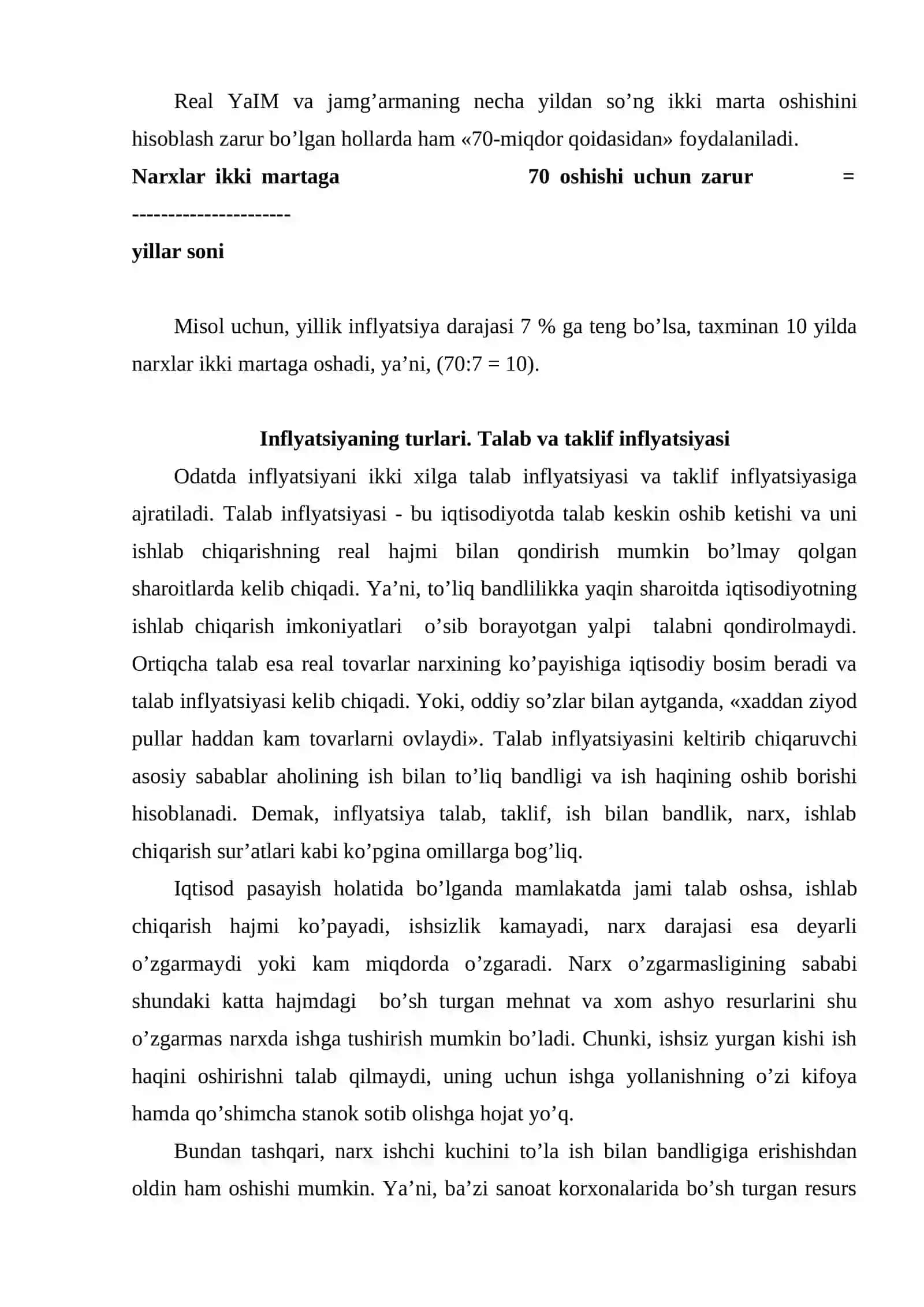 Inflyatsiya va ishsizlik o'rtasidagi bog'liqlikda tahlil qilish (FHILIPS EGRI CHIZIG'ʻI) 4