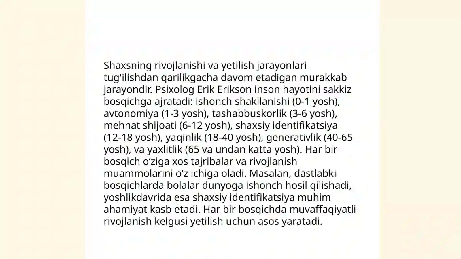 Shaxs psixologiyasi haqida tushuncha 4