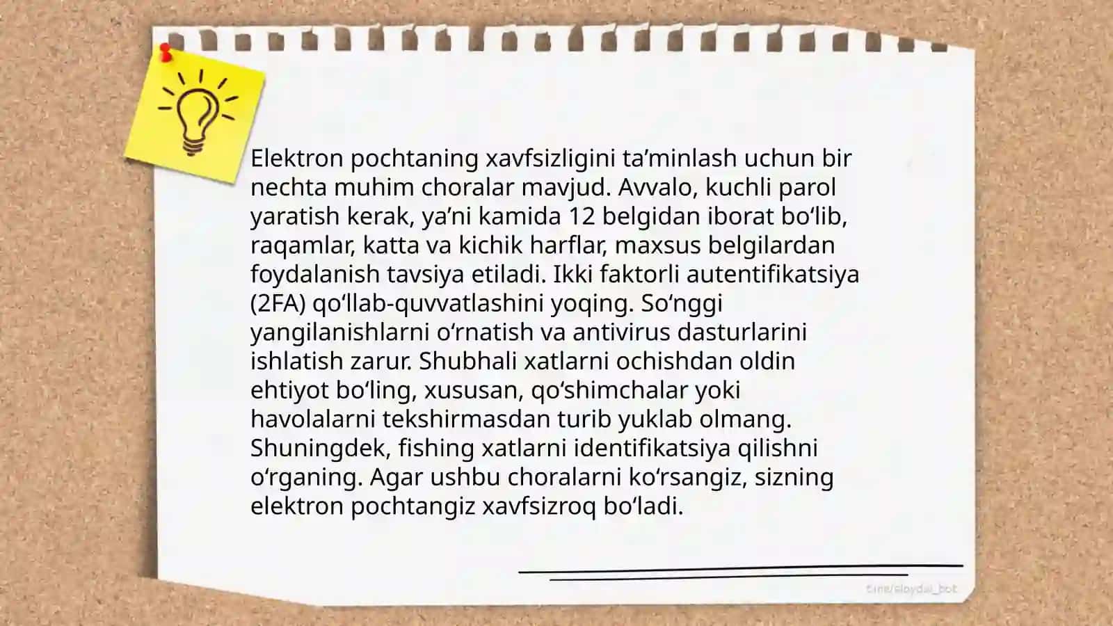 Elektron pochta yaratish haqida 4