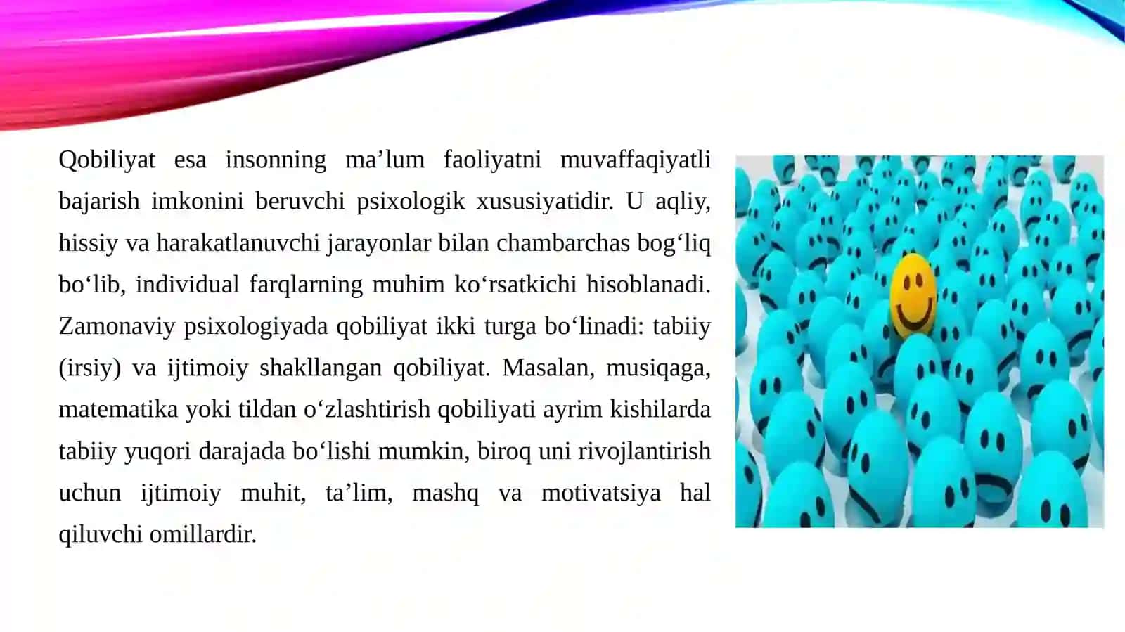 Xarakter va qobiliyat 4