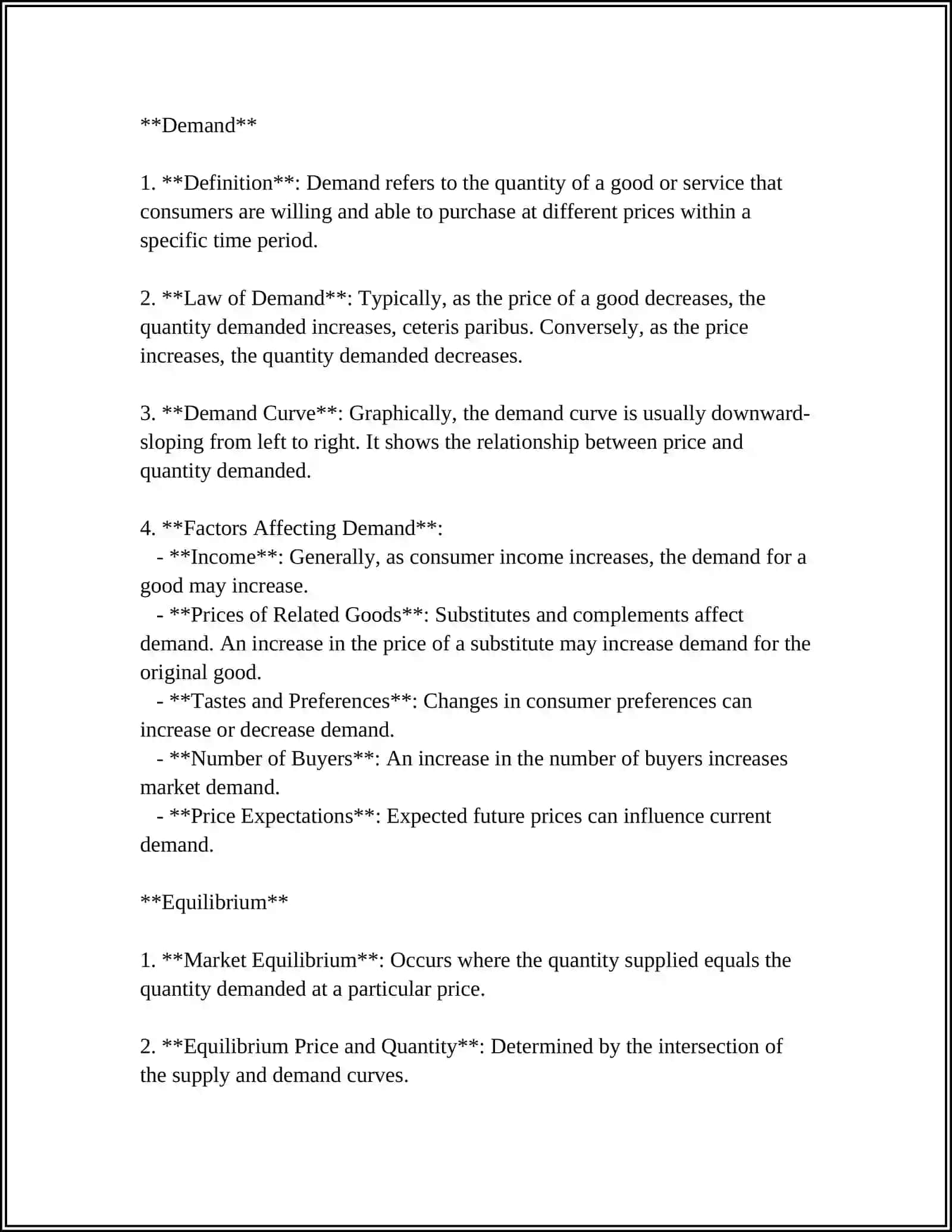 Supply and Demand: A Detailed Overview 4
