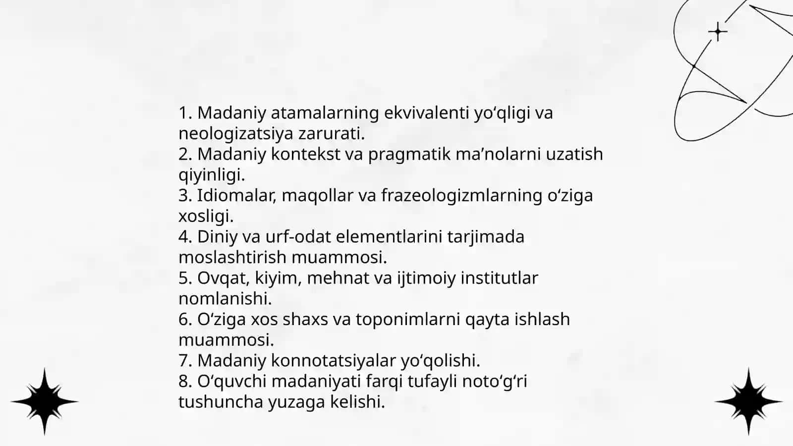 Realiyalarni tarjima qilish masalasi 4