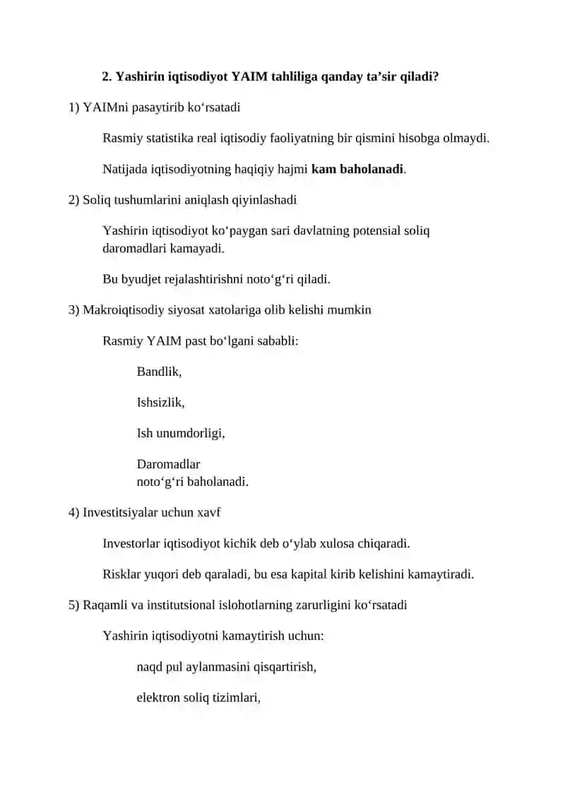 Case masalar yechimi 4