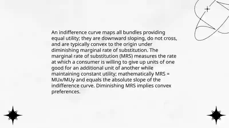 Theory of consumer choice 4