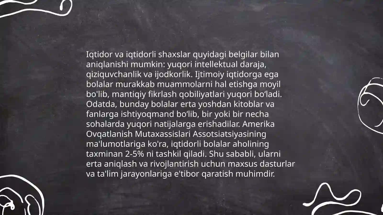 Qobiliyat va uning rivojlanishi 4