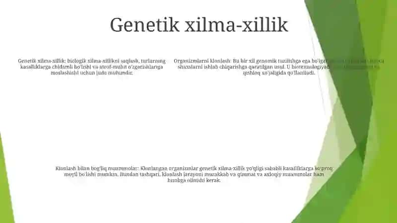 Organizmlarni Klonlash Va Uning Muamolari 4