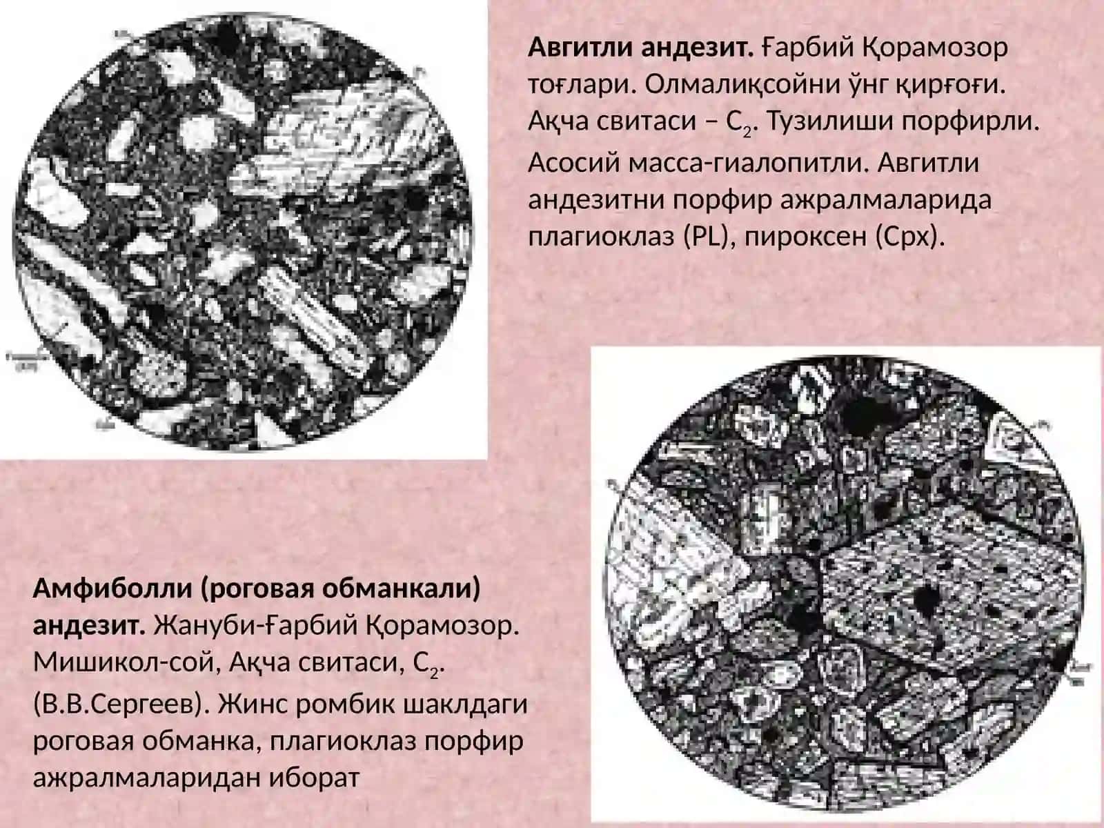 Урта асос магматик тог жинслар 4