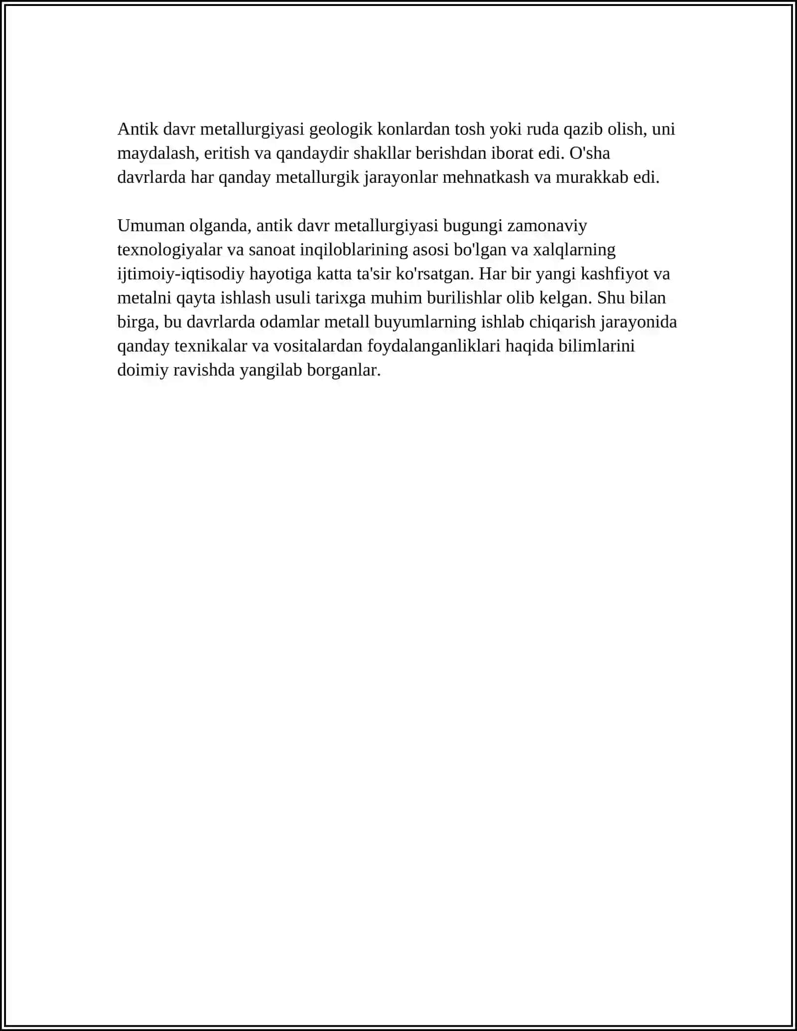 ANTIK DAVR TEXNOLOGIYASI 4