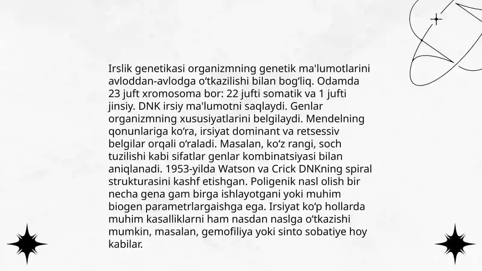 Mendel qonunlari 4