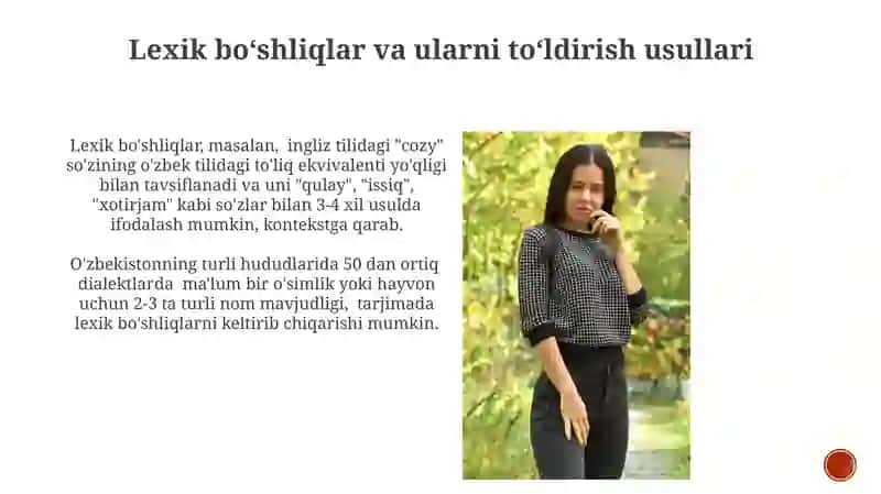 Tarjimaning leksik semantik muammolari 4