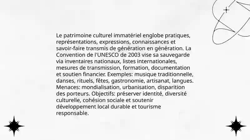 Le patrimoine culturel matériel 4