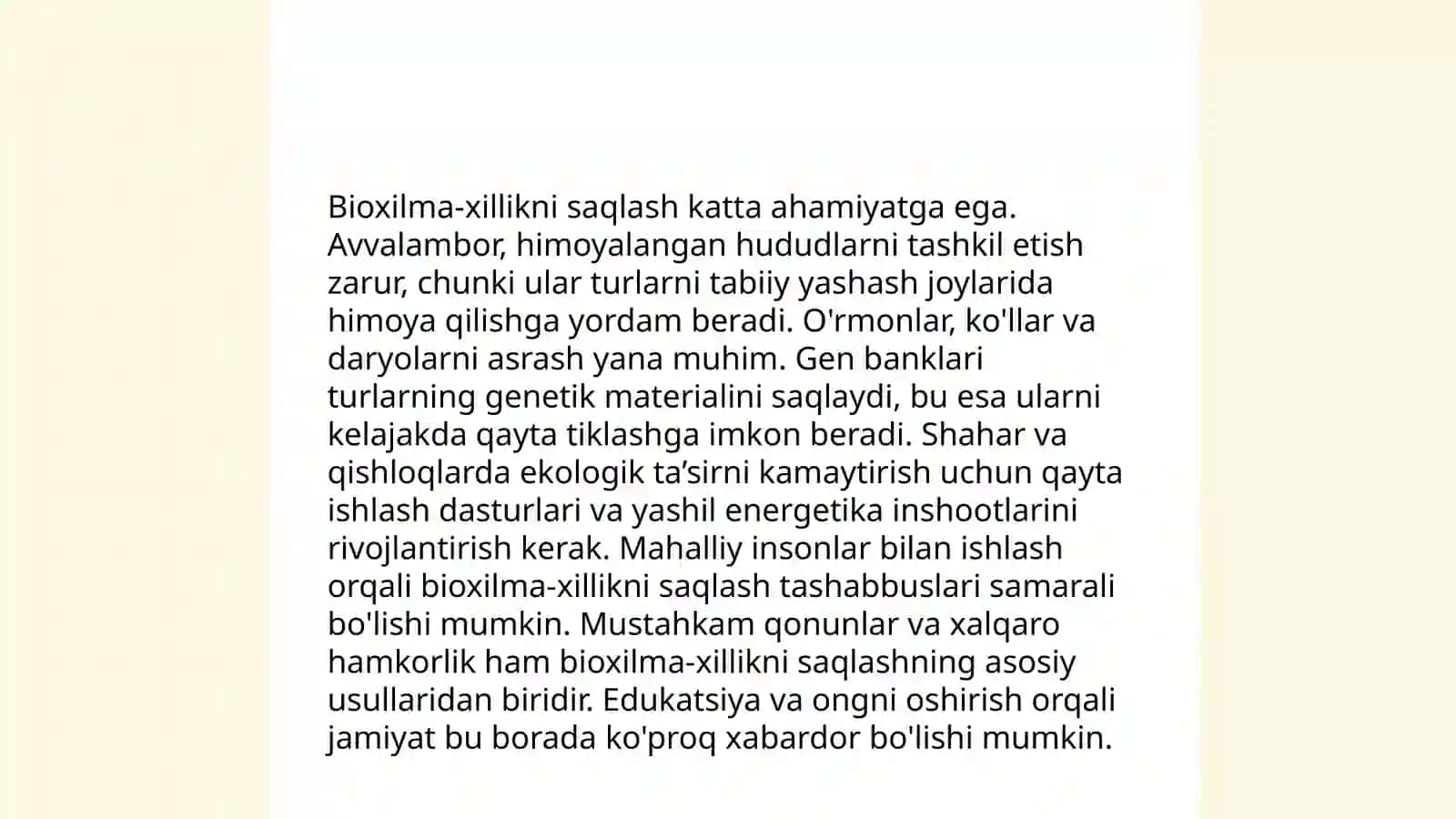 Bioxilma-xillik asoslari 4