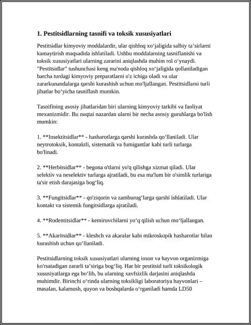 PESTITSIDLARDAN ZAHARLANISHLAR 4